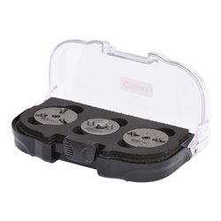 KS Tools Universal Bremskolben-Rückstell-Werkzeug-Adapter-Satz, 3-tlg.
