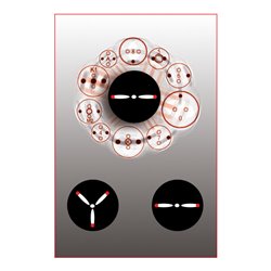 KS Tools Universal Bremskolben-Rückstell-Werkzeug-Adapter-Satz, 3-tlg.