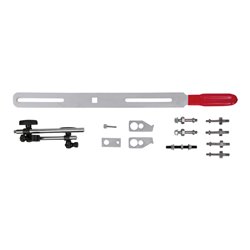 KS Tools Zweimassenschwungrad Prüfwerkzeug ohne Winkelgradscheibe und Messuhr, 15-teilig