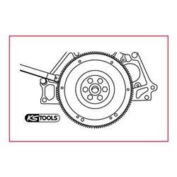 KS Tools Schwungrad-Halteschlüssel, 255mm