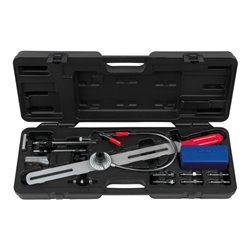 KS Tools Zweimassenschwungrad Prüfwerkzeug mit Winkelgradscheibe und Messuhr