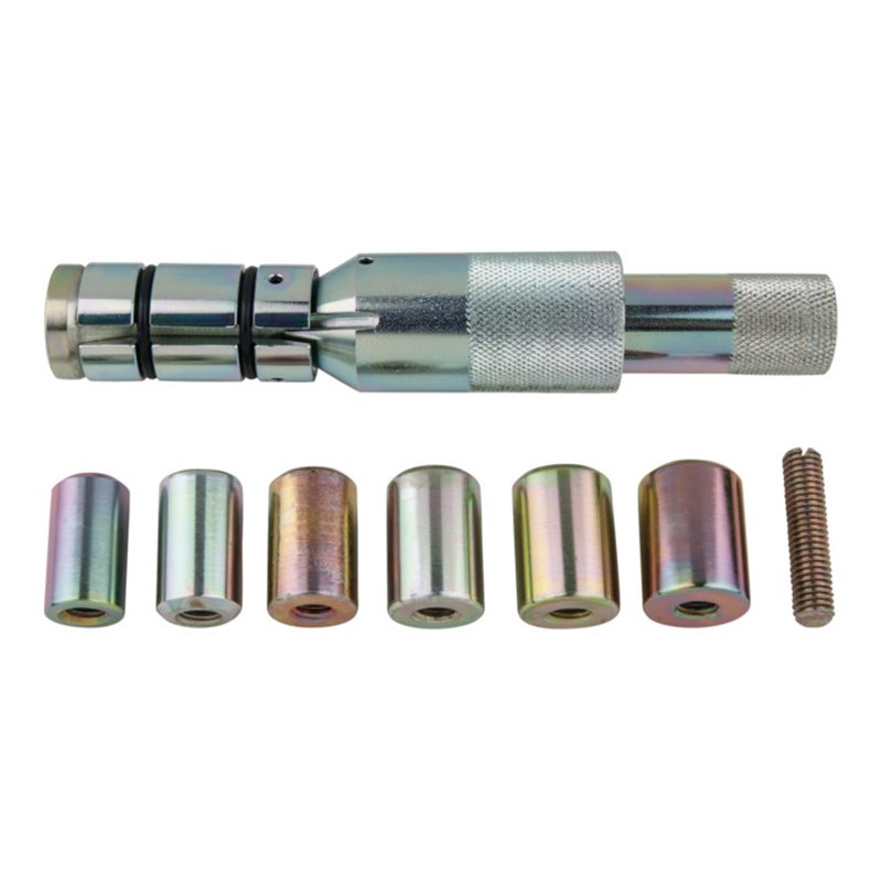 KS Tools Kupplungs-Zentrier-Werkzeug-Satz Ø 24,0 - 36,0 mm mit Zentrierhülsen, 9-teilig