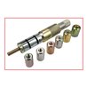 KS Tools Kupplungs-Zentrier-Werkzeug-Satz Ø 24,0 - 36,0 mm mit Zentrierhülsen, 9-teilig