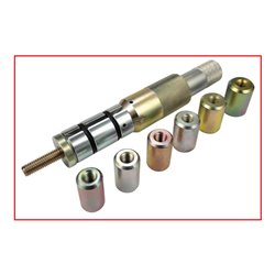 KS Tools Renault Kupplungs-Zentrier-Werkzeug-Satz Ø 23,0 - 35,0 mm mit Zentrierhülsen, 9-teilig