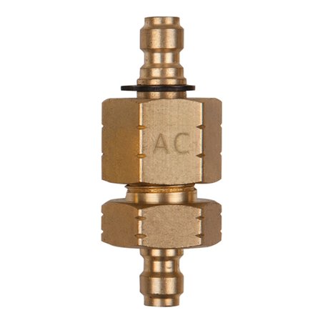 KS Tools Doppel-Adapterstück M14x1,25 Innen- und Außengewinde und 1/4' Schlauchanschluss