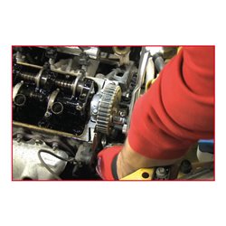 KS Tools Universal Riemenscheiben-Gegenhalter-Satz, 11-tlg.