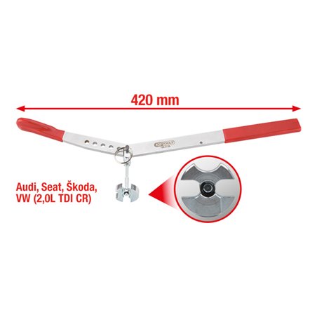 KS Tools Kraftstofffilter-Montagehebel für UFI Kraftstofffilterdeckel