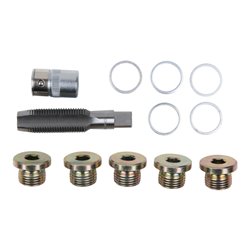 KS Tools Ölablassschrauben-Gewindereparatur-Satz, 12-teilig M17 x 1,5