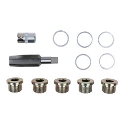 KS Tools Ölablassschrauben-Gewindereparatur-Satz, 12-teilig M22 x 1,5