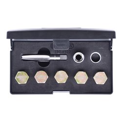 KS Tools Ölablassschrauben-Gewindereparatur-Satz, 12-teilig M14 x 1,5