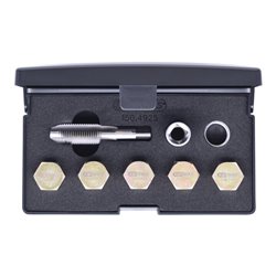 KS Tools Ölablassschrauben-Gewindereparatur-Satz, 12-teilig M15 x 1,5