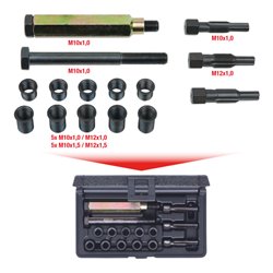 KS Tools THREADfix Reparatur-Satz M10x1 Glühkerzen,15-teilig