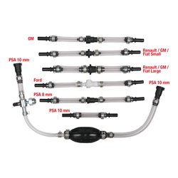 KS Tools Diesel-Entlüftungs-/Vorbefüllungs-Satz, 7-teilig