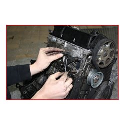 KS Tools Zylinderkopf-Bohrlehren-Satz, 28-tlg.