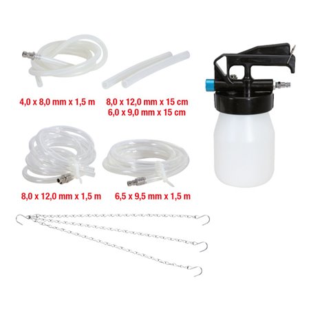 KS Tools Dieselfilterbefüll- und Entlüftungsgerät, 11-tlg.