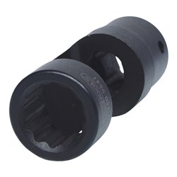 KS Tools Stoßdämpfer-Außenzwölfkant-Gegenhalter-Stecknuss, 21mm