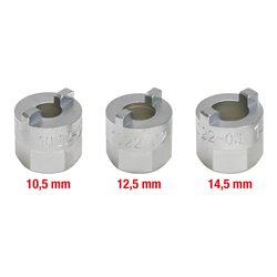 KS Tools Spezial Nutmuttern-Schlüssel-Satz für VAG, 3-teilig