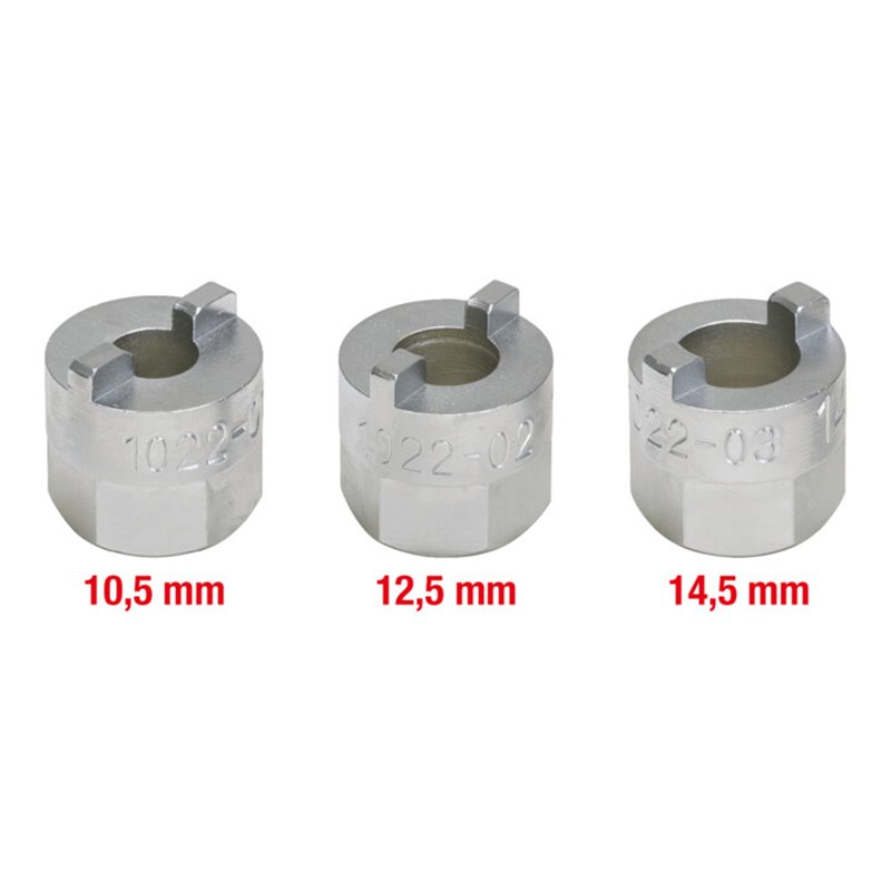 KS Tools Spezial Nutmuttern-Schlüssel-Satz für VAG, 3-teilig