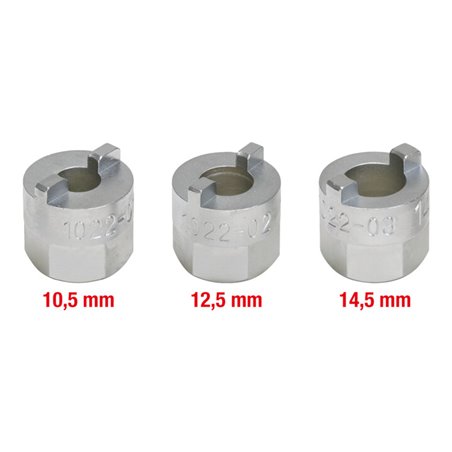 KS Tools Spezial Nutmuttern-Schlüssel-Satz für VAG, 3-teilig