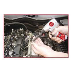 KS Tools 1/4 Zoll Glühkerzen-Druckluft-Vibrationsschrauber-Satz, 5-tlg.