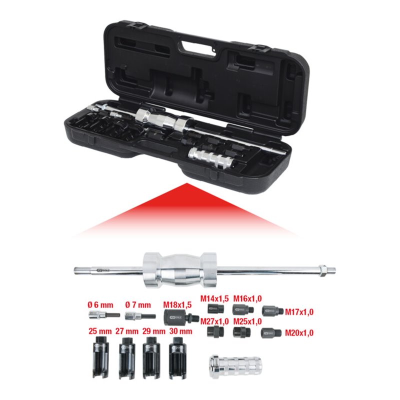 KS Tools Universal Injektoren-Auszieh-Satz, 14-tlg.