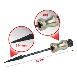 KS Tools Injektor-Dichtring-Auszieher mit Schlaggewicht