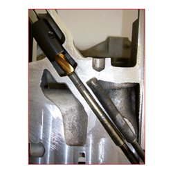 KS Tools Universal Glühkerzen-Ausbohrsatz M8 x 1, 8-teilig