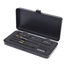 KS Tools Universal Glühkerzen-Ausbohrsatz M10 x 1, 8-teilig