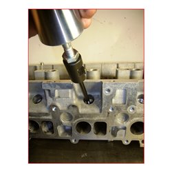 KS Tools Universal Glühkerzen-Ausbohrsatz M10 x 1, 8-teilig