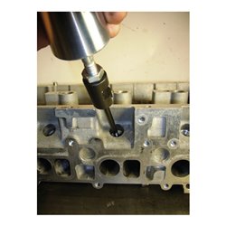 KS Tools Universal Glühkerzen-Ausbohrsatz M10 x 1, 8-teilig