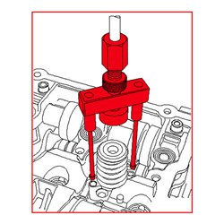 KS Tools Injektor-Düsen-Auszieher-Satz für VAG, 24-tlg.