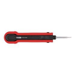 KS Tools Entriegelungswerkzeug für Flachstecker/Flachsteckhülsen 1,2 mm (AMP Tyco MQS) Prinzip 1