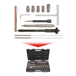 KS Tools Injektoren-Dichtsitz-Reinigungs-Satz, 13-teilig