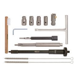 KS Tools Injektoren-Dichtsitz-Reinigungs-Satz, 13-teilig