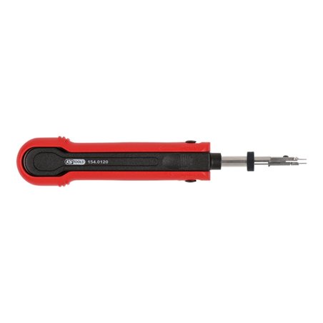 KS Tools Entriegelungswerkzeug für Flachstecker/Flachsteckhülsen 2,8 mm (KOSTAL SLK), 2-fach verstellbar