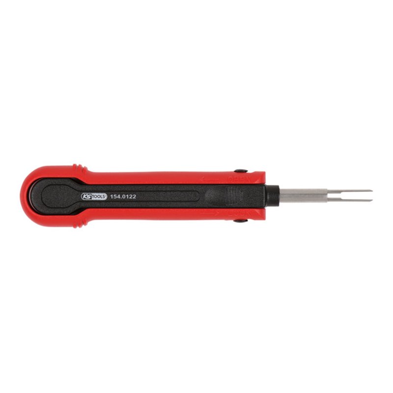 KS Tools Entriegelungswerkzeug für Flachstecker/Flachsteckhülsen 4,8 mm, 5,8 mm,  6,3 mm (AMP Tyco SPT)