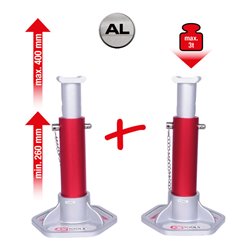 KS Tools Aluminium-Unterstellbock-Set, 2-teilig