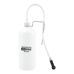 KS Tools Bremsflüssigkeits-Auffangflasche, 1 Liter