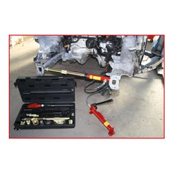 KS Tools Hydraulischer KFZ-Richtwerkzeugsatz 10t, 17-tlg.