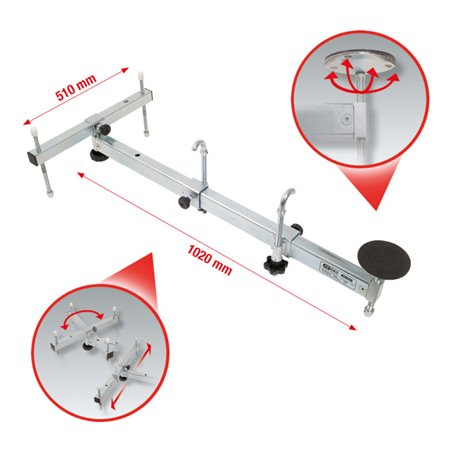 KS Tools Universal Motor-Stütztraverse