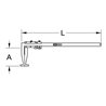 KS Tools PKW Bremstrommeln Messschieber 0-300mm, 410mm