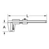 KS Tools Bremsscheiben-Messschieber, 0-90mm