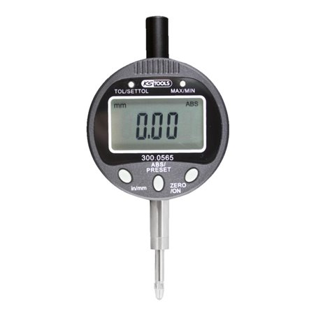 KS Tools Digital-Präzisions-Messuhr 0-10mm