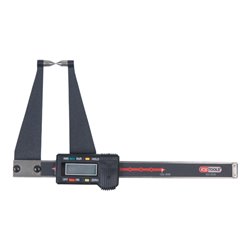 KS Tools Digital-Bremsscheiben-Prüflehre LKW, 0-100mm