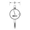 KS Tools Präzisions-Messuhr 0-10mm