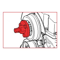 KS Tools VAG Nockenwellen-Naben Ausbauwerkzeug-Satz, 2-teilig