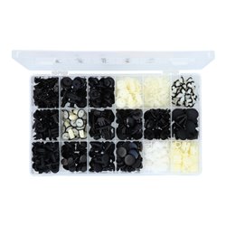 KS Tools Befestigungs-Clip-Satz für Honda, 418-teilig