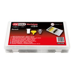 KS Tools Befestigungs-Clip-Satz für Renault, 300-teilig