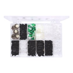 KS Tools Befestigungs-Clip-Satz für Volkswagen, 255-teilig