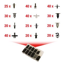 KS Tools Befestigungs-Clip-Satz für Volvo, 350-teilig